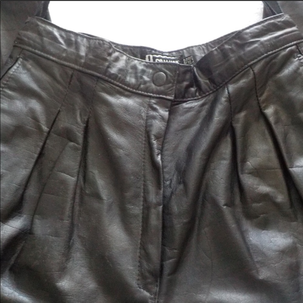 New genuine leather pants
